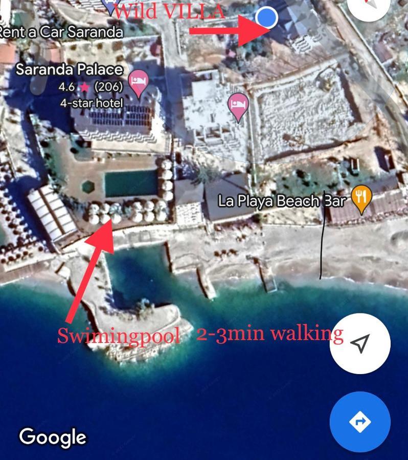 Wild Villa Apartments Sarandë Eksteriør bilde
